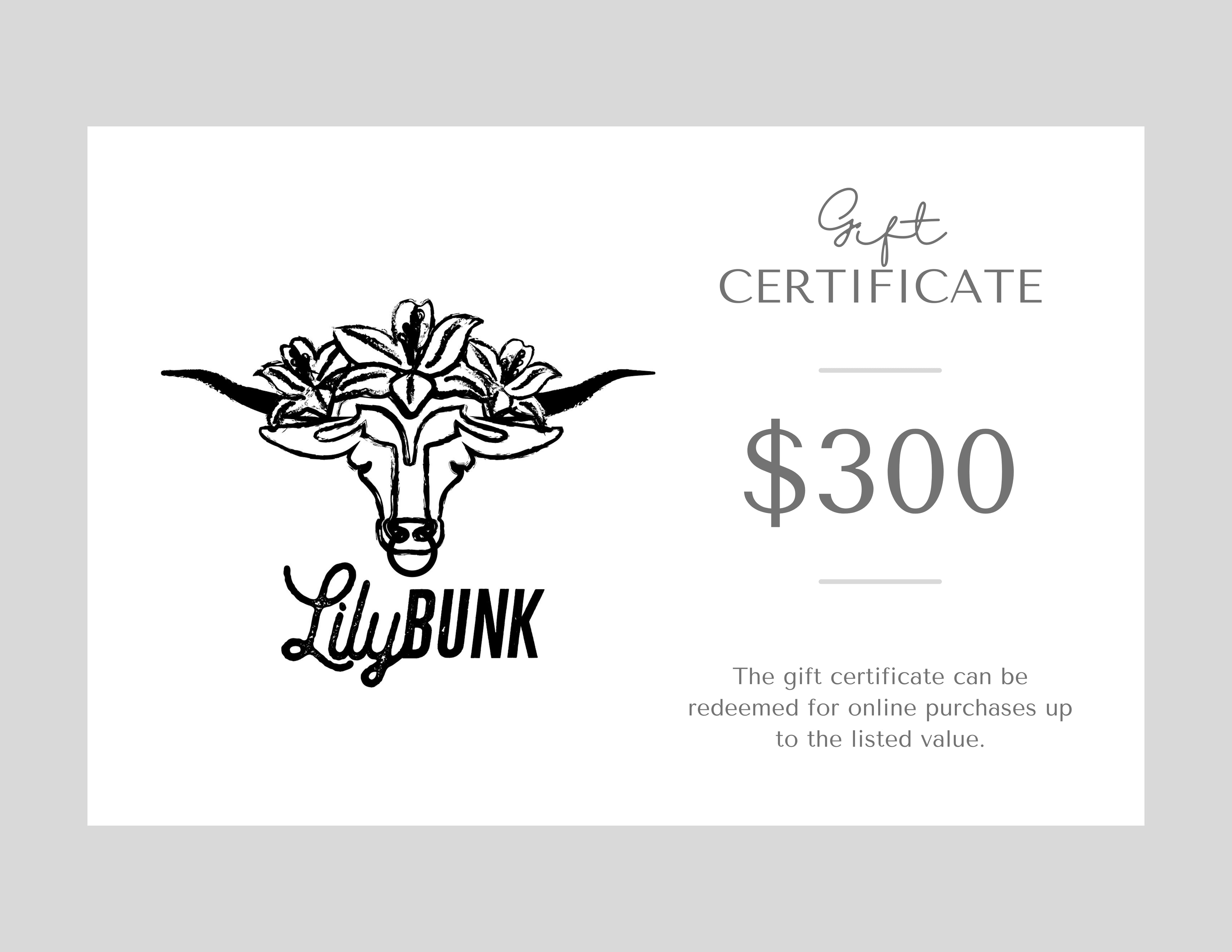 LB Gift Card