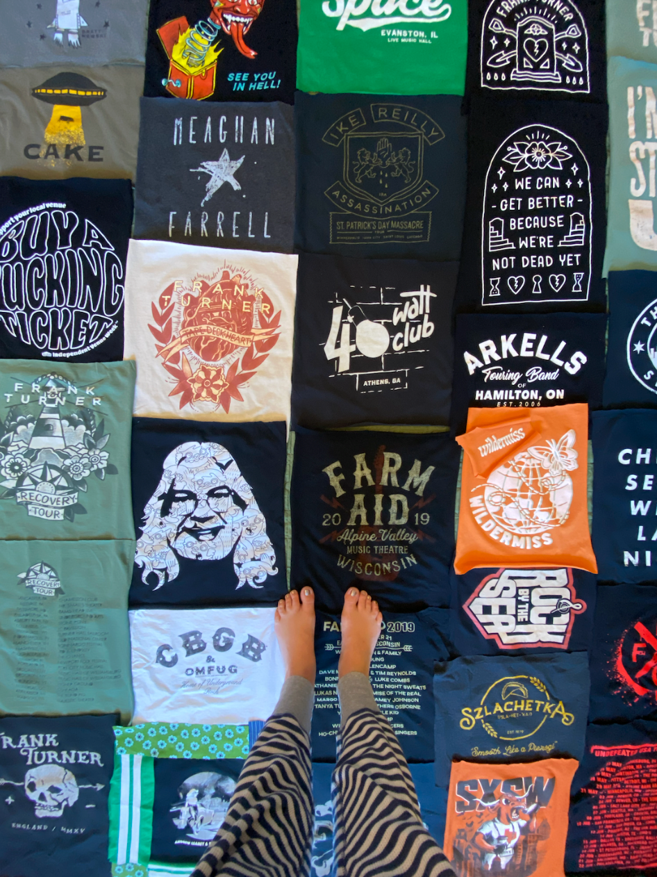 Custom-Made T-Shirt Quilt