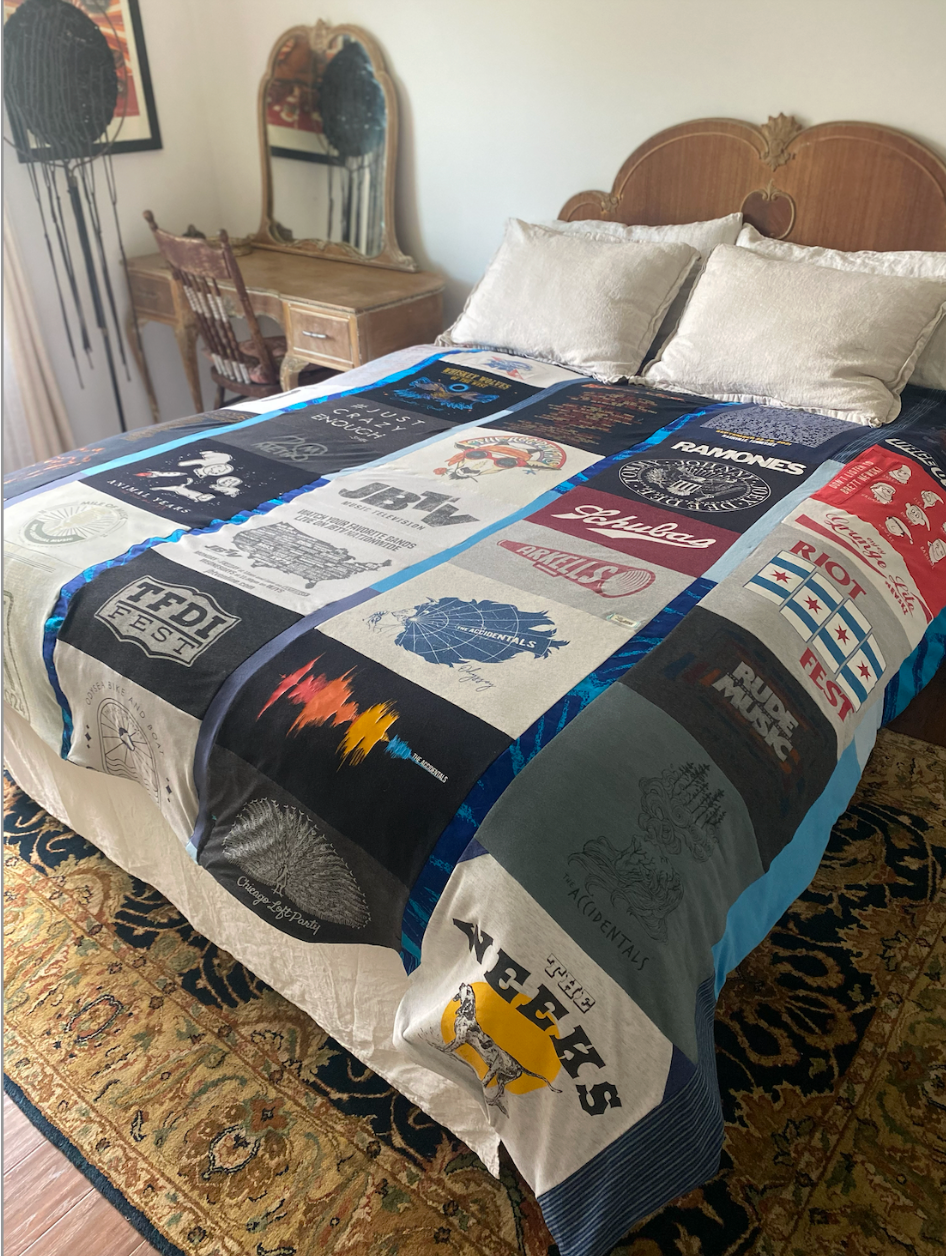 Custom-Made T-Shirt Quilt