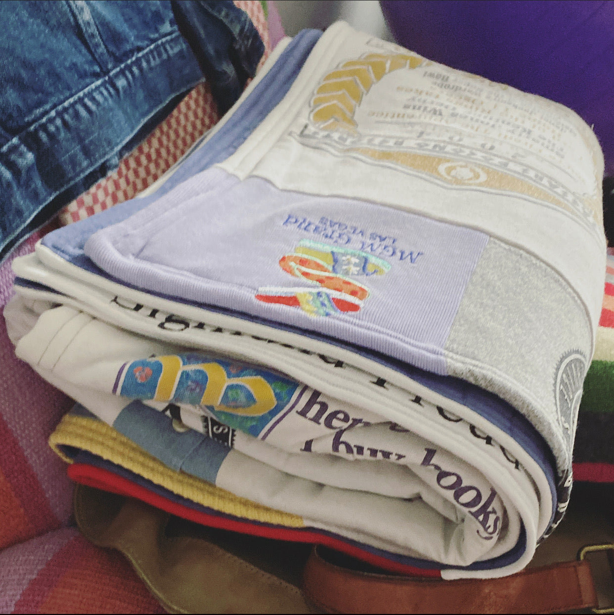 Custom-Made T-Shirt Quilt