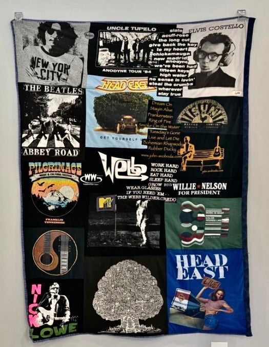 Custom-Made T-Shirt Quilt