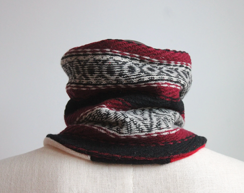 Cabin Dreams Cashmere Lined Neck-Warmer