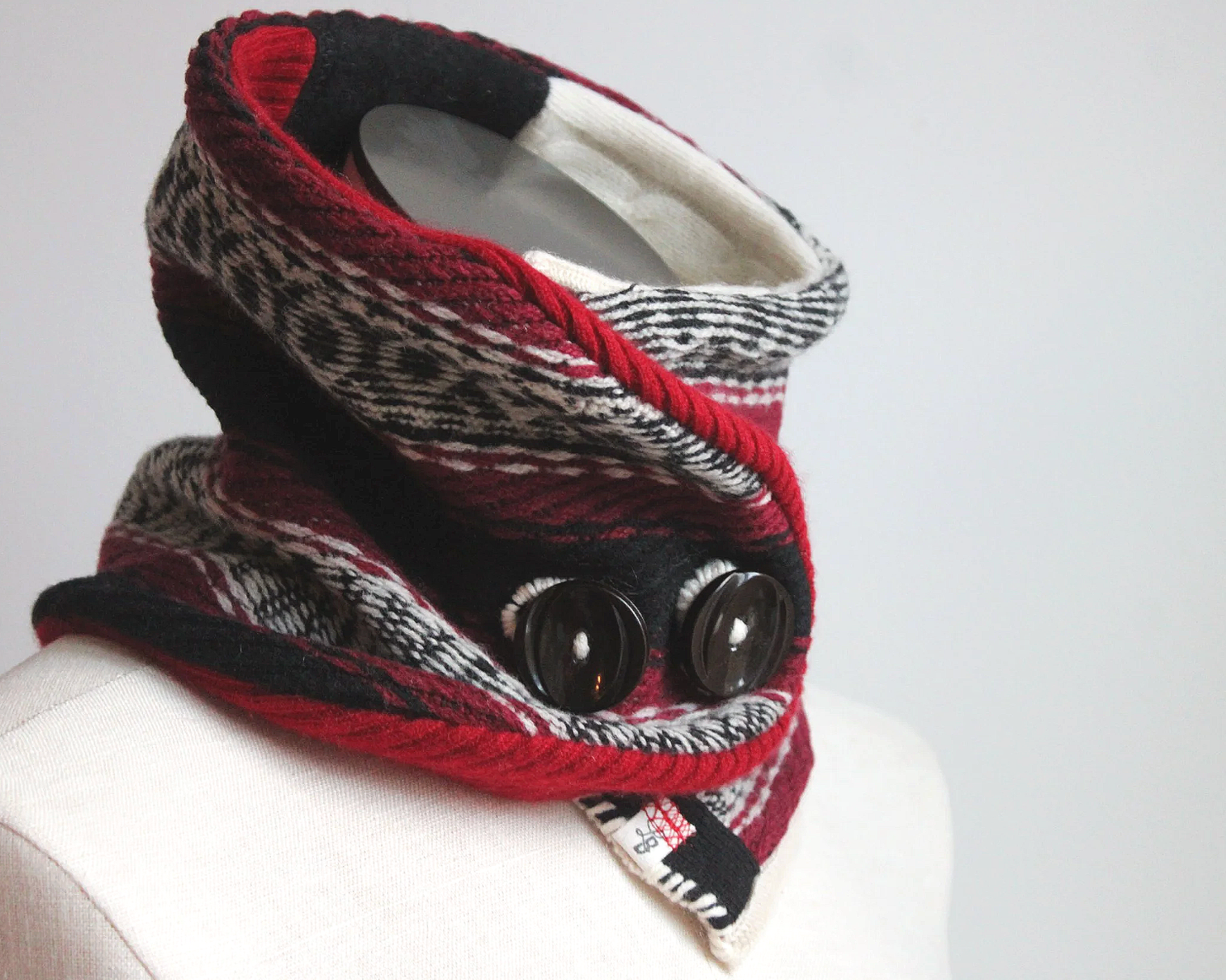 Cabin Dreams Cashmere Lined Neck-Warmer