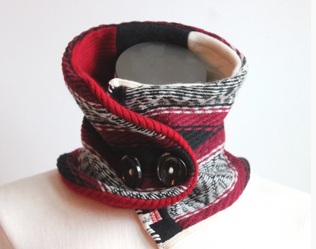Cabin Dreams Cashmere Lined Neck-Warmer