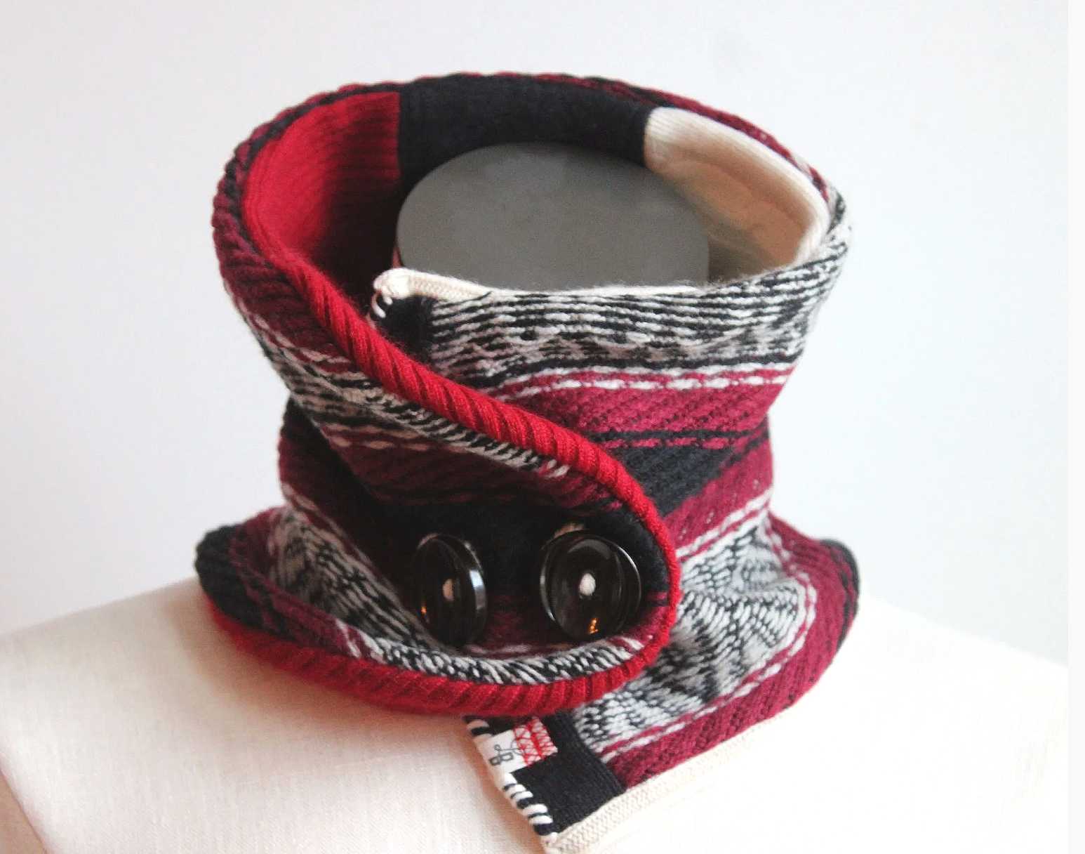Cabin Dreams Cashmere Lined Neck-Warmer