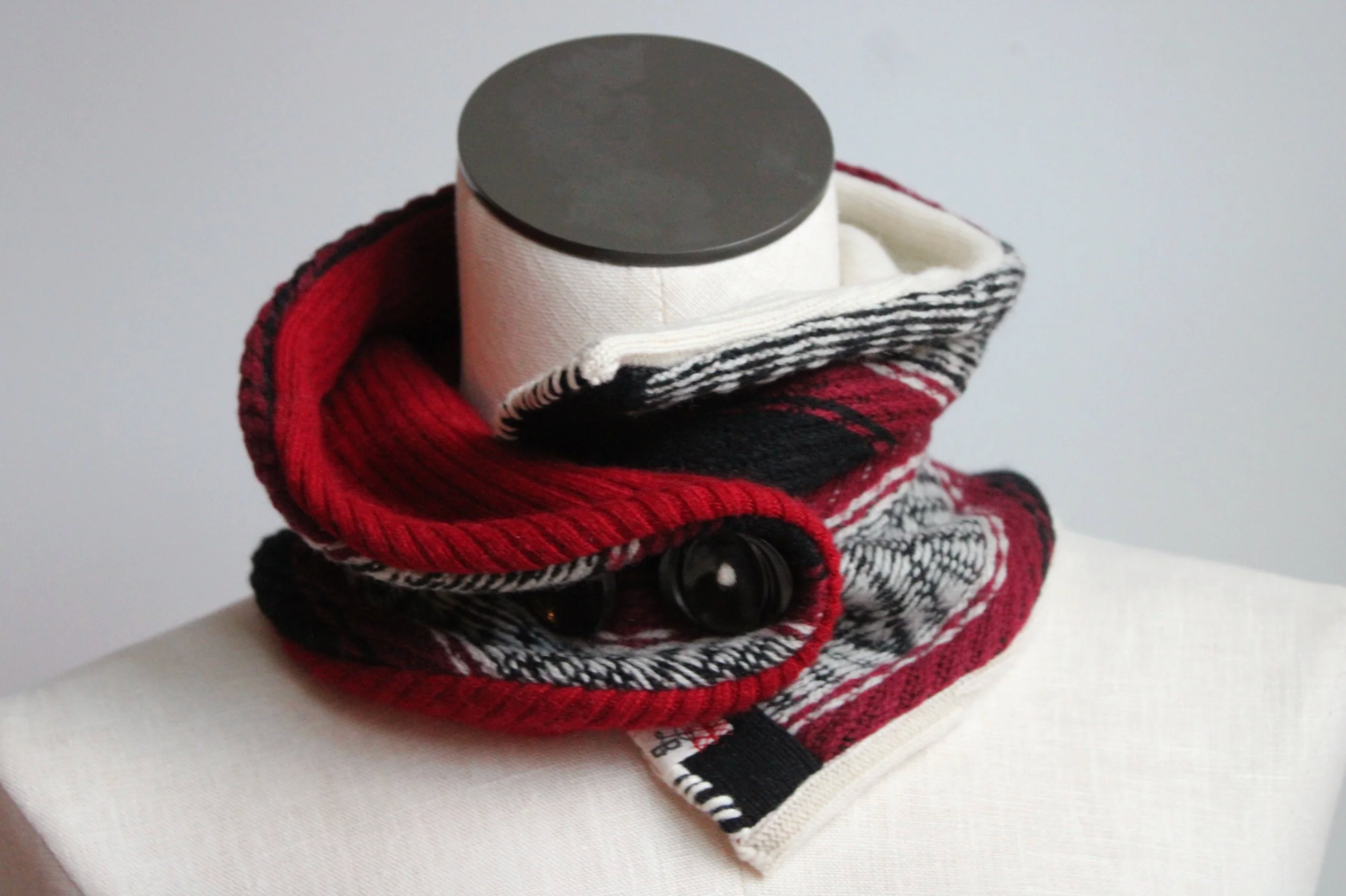 Cabin Dreams Cashmere Lined Neck-Warmer