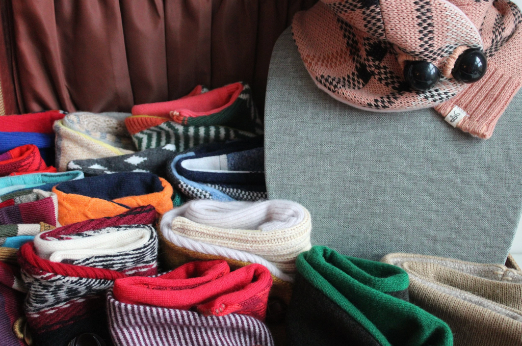Custom Order Cashmere Lined Neck Warmer