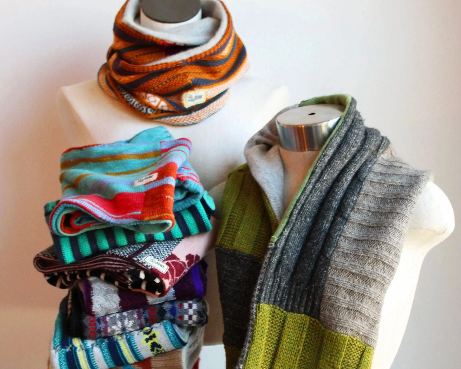 Custom Order Cashmere Lined Infinity Scarf