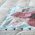 Custom-Made Heirloom LB Baby Stroller Throw