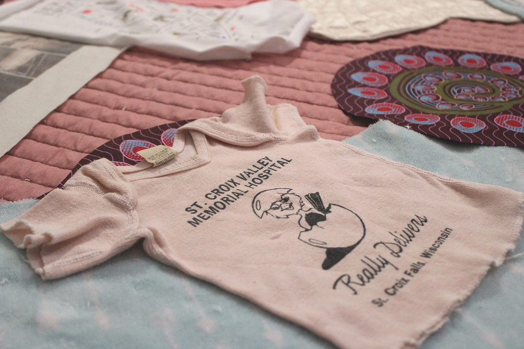 Custom-Made Heirloom LB Baby Stroller Throw