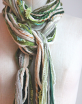 Greens Yarn Scarf