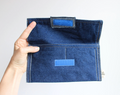 Deep Denim Hand-Catch Wallet