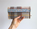 Plaid Paisley Hand-Catch Wallet